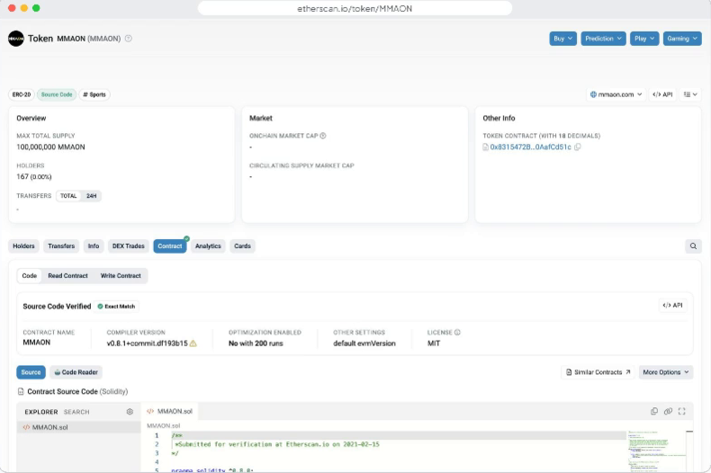 Building the Smart Contract - MMAON Token Sale Case Study by TokenMinds