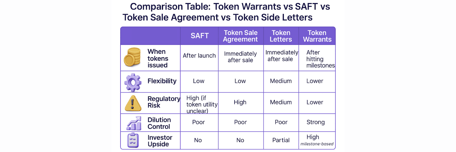 Where Token Warrants Fit in the Web3 Fundraising Stack