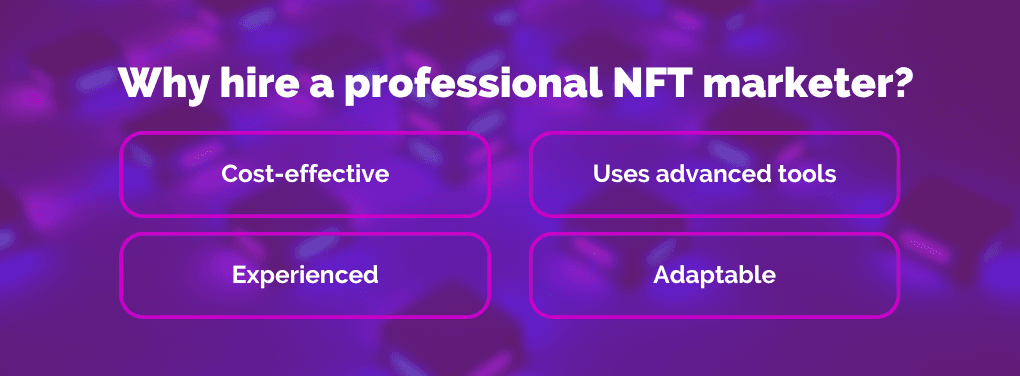 professional NFT marketer