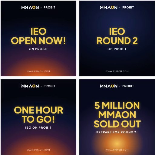 Social Media - MMAON Token Sale Case Study by TokenMinds