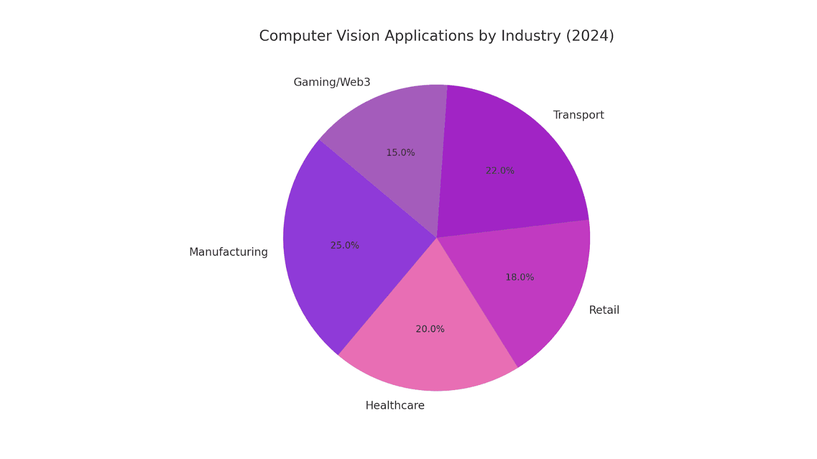 Computer Vision Applications by Industry