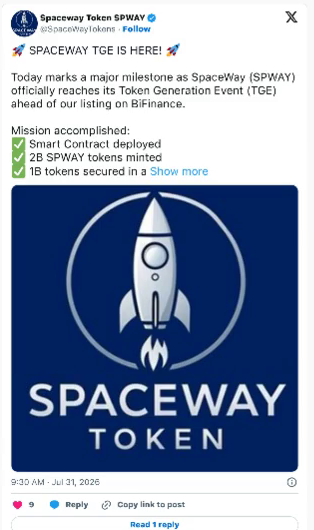 TGE - SPWAY Token Sale Case Study by TokenMinds