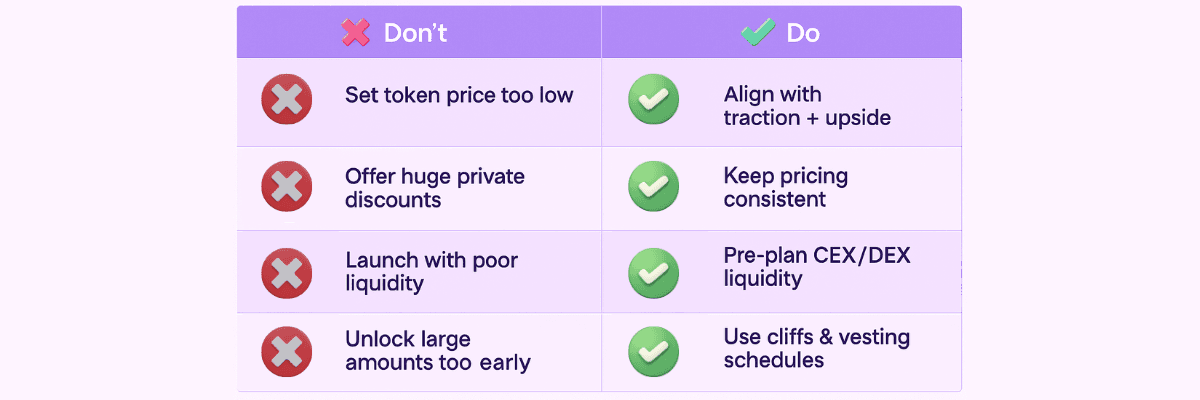 Common Token Pricing Mistakes