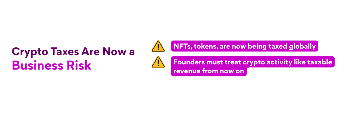 Why Crypto Tax Matters for Web3 Founders